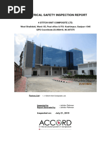 RSC Electrical Safety