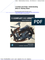 Test Bank For in Conflict and Order Understanding Society 15th Edition D Stanley Eitzen