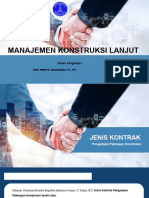 Jenis Kontrak Dan Siklus Hidup Proyek