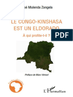 Le Congo-Kinshasa Est Un Eldorado by José Mulenda-Zangela (Mulenda-Zangela, José)