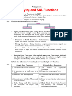 CH 1 Querying and SQL Functions 2023-24