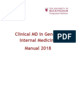 Postgraduate Medical School Manual 2018
