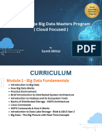 Ultimate Big Data Masters Program Curriculum v1