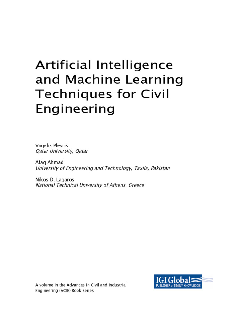 Machine intelligence overview
