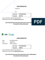 Akun PPDB Jabar 2023