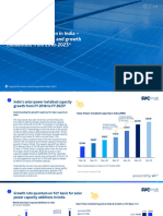 Solar Power Generation in India