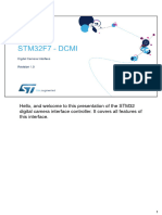 STM32F7 Peripheral DCMIa
