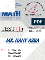 Test (1) Group c2 2023