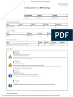 NIO256 (Z420) CMOS Battery Replacement and BIOS Settings