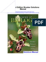 Biology 1st Edition Brooker Solutions Manual