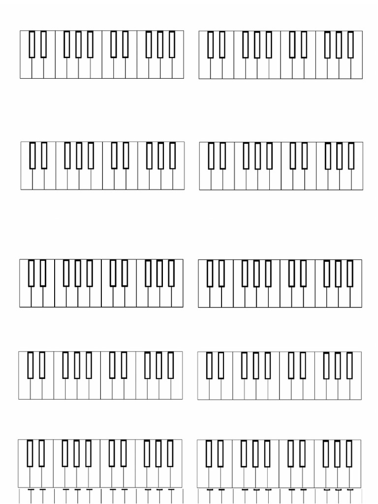 Blank Keyboard Image