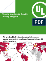 UL Vehicle Interior Air Quality Testing Program PDF