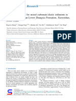 Depositional Model For Mixed Carbonate-Clastic Sed