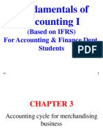 FA I Accounting For Merchandising Operations PDF