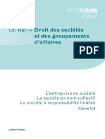 Droit Des Sociétés