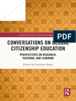 LIBRO Conversations On Global Citizenship Education Perspectives On Research, Teaching, and Learning in