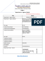Dy Director DISH Villupuram Disaster Response Preparedness Form 1, 2A, 2B, 2C