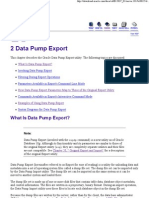 2 Data Pump Export