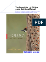 Biology The Essentials 1st Edition Hoefnagels Solutions Manual