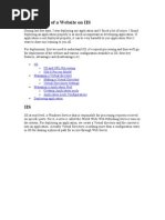 Deployment of A Website On IIS