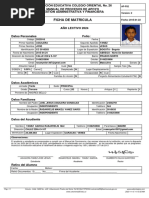 Ficha de Matricula