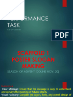 Performance Task 2q Advent Season