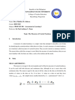 Assessment in Learning Written Report Template