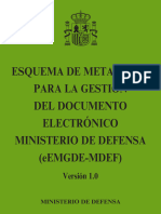 Esquema de Metadatos para Documento Electronico