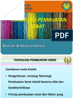 Kontrak Kuliah Teknologi Pembuatan Serat TAHUN 23