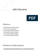 Health Education