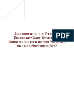 Emergency Care System Assessment Pakistan 2017