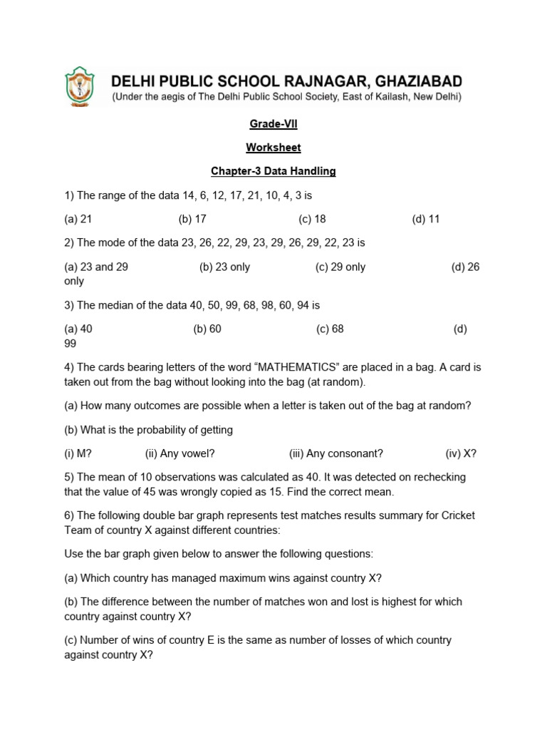 Chapter3 Data Handling 2 | PDF