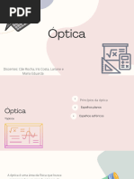 Apresentação Básica Simples Manchas Pastel