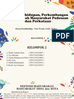 Ppt. Aspek Kehidupan Kesehatan Masyarakat Desa Dan Kota 2-1