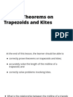 3Q 5 Proving Theorems On Trapezoids and Kites