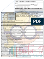 Instrumento Valoracion Diagnostica Grupal