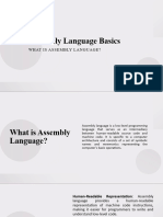 ECE 314 WK7 - Assembly Language Basics