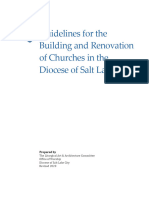Guidelines For The Building and Renovation of Churches in The Diocese of Salt Lake City