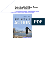 Business in Action 6th Edition Bovee Solutions Manual