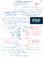 Chemical Kinetics Answersheets (1 and 2)