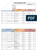 Risk Assessment Form (5x5 Matrix) - Pilling-1