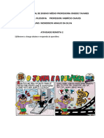 Escola Estadadual de Ensino Médio Professora Oneide Tavares Disciplina: Filosofia Professor: Fabrício Chaves Aluno: Wemerson Araujo Da Silva