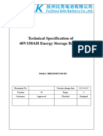 BTESF48V150 R5 CAN Energy Storage BatteryTechnical Specification BAK Logo 20230807