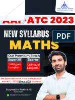 Atc Maths Syllabus
