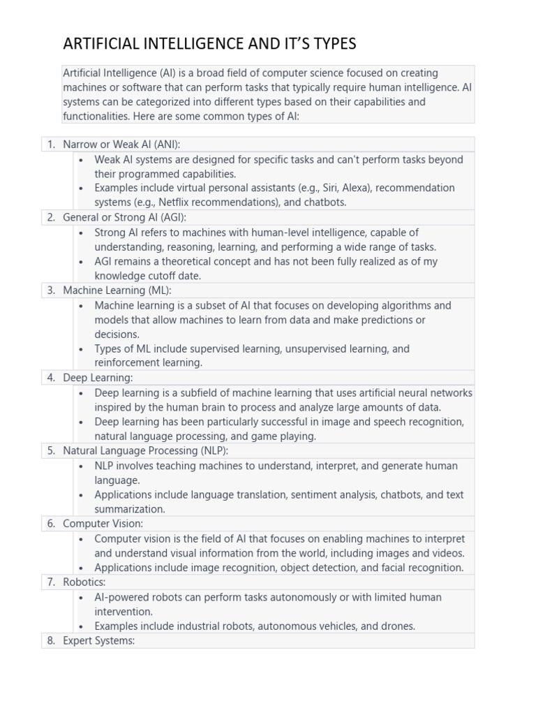 TYPES OF ARTIFICIAL INTELLIGENCE SCHOLARLY ARTICLES visual data 5
