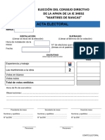 Acta Electoral Ie 34032