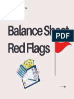 Balance Sheet Red Flags