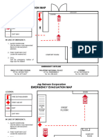 RMG Dry Goods & Jap Satnam Corporation Fire Exit Emergency Evacuation Map