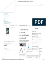 Tibia Fibula Fracture Rehabilitation Protocol. - Physiosunit