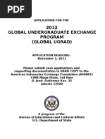 2011 Global Ugrad Prog Application